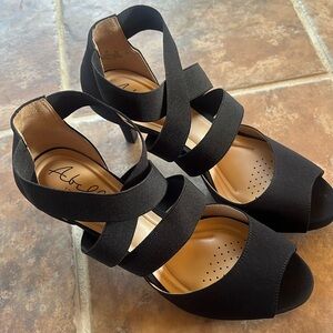 Abella True Comfort dress sandals with heels